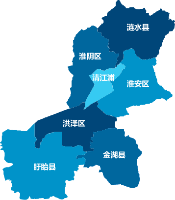 江苏淮安地区地图图片